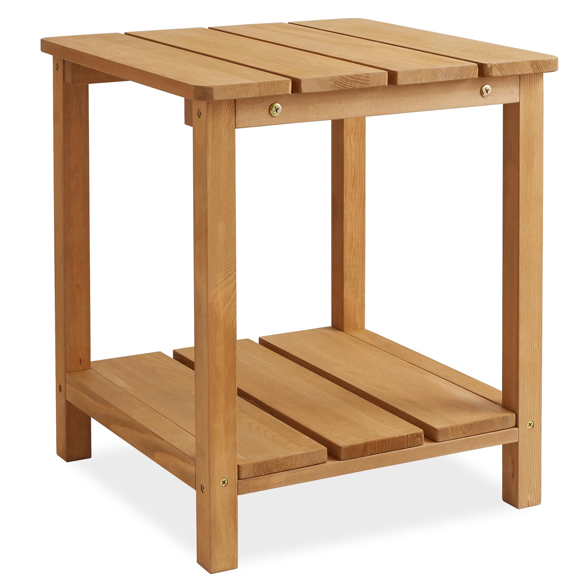 Amazon.com: Casafield Adirondack Side Table, Cedar Wood Outdoor